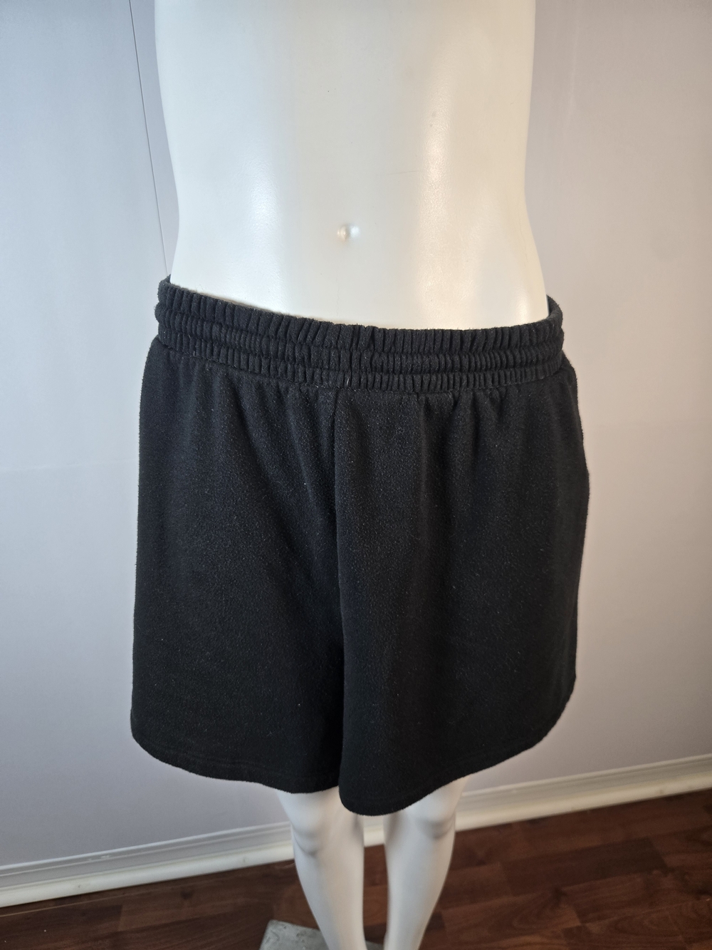 Victoria's Secret Black Elastic Waist Athletic Shorts